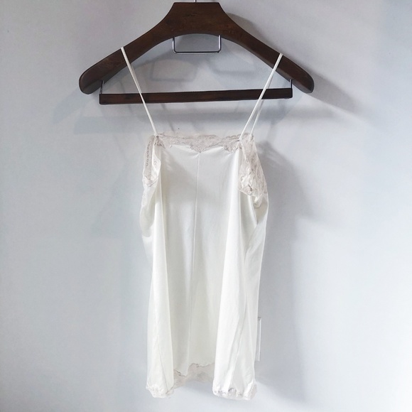 VINTAGE SATIN LACE SLIP DRESS - Picture 3 of 4